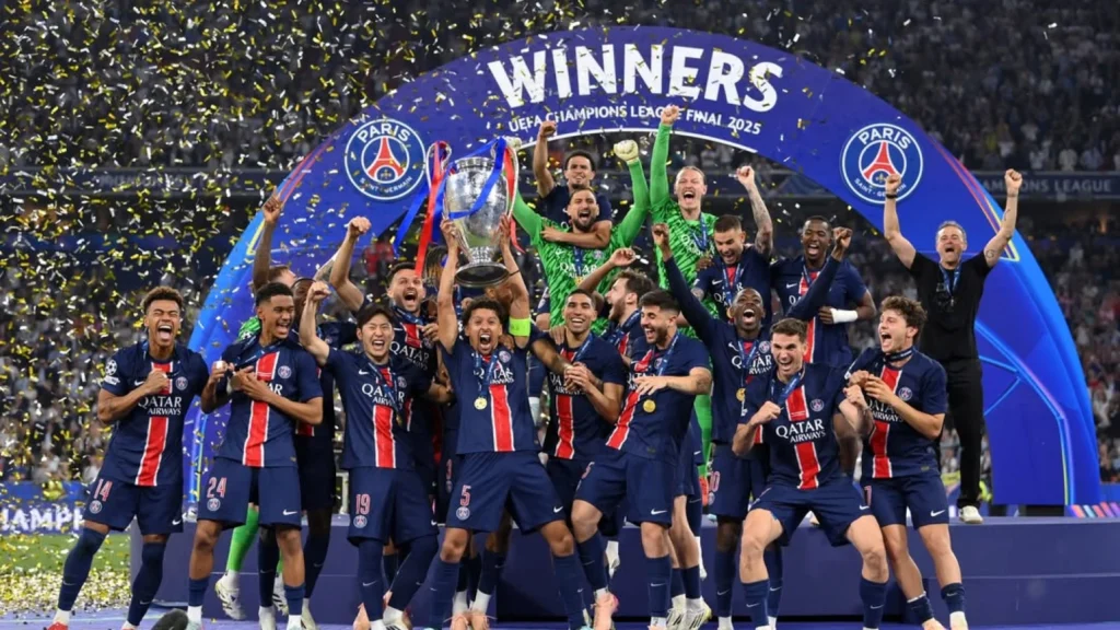 PSG Juara Liga Champions 2024/25 Setelah Kalahkan Inter Milan