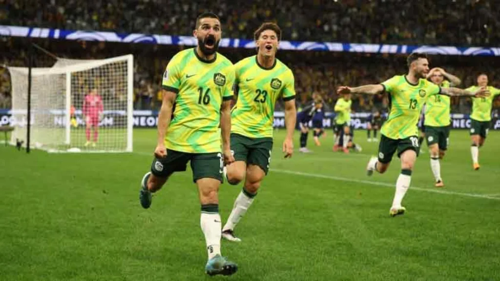 Australia Menang Tipis atas Jepang, Dekati Piala Dunia 2026