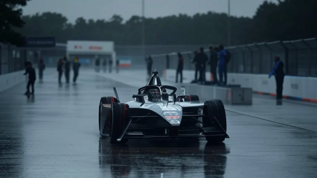 Strategi Tim Balap Menghadapi Hujan di E-Prix