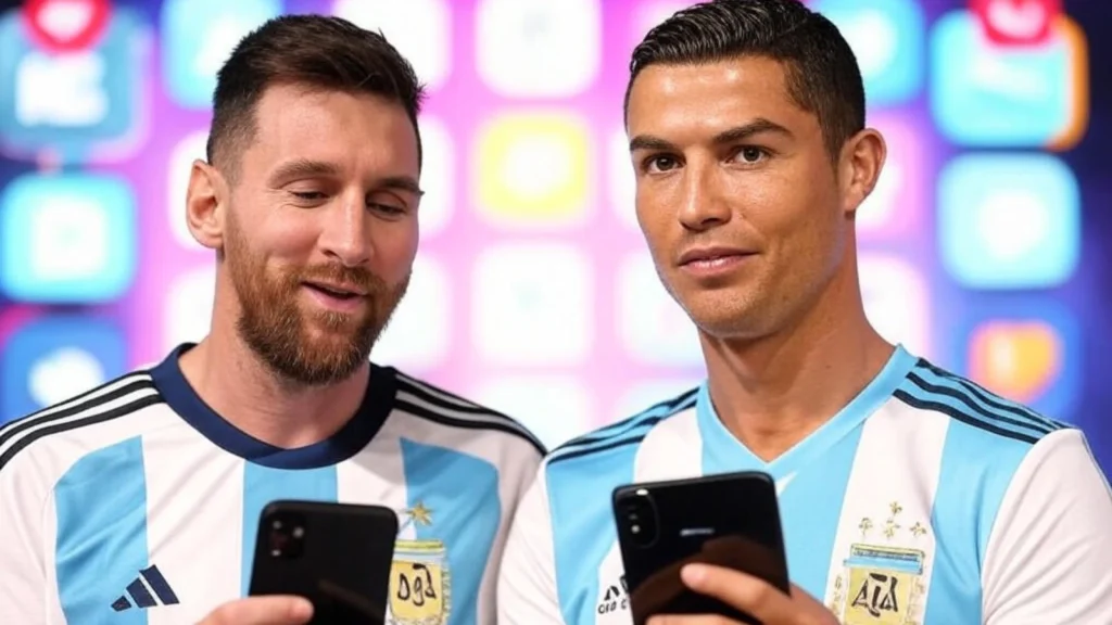 Messi dan Ronaldo: Rivalitas di Dunia Sosial Media