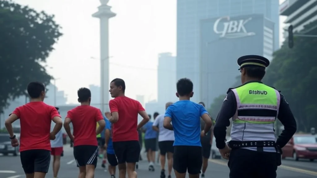 Waspadai Penutupan 32 Ruas Jalan di Jakarta untuk Jakarta International Marathon 2025