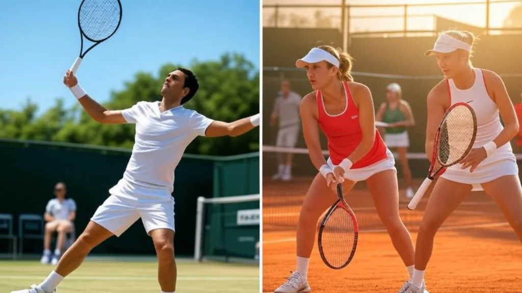 Perbedaan Antara Tenis Tunggal dan Ganda: Memahami Dua Format Permainan