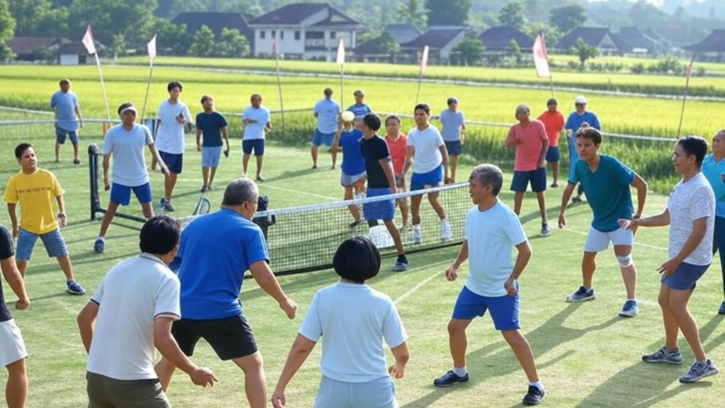 Pickleball: Olahraga Seru yang Membangun Komunitas di Desa-desa Indonesia