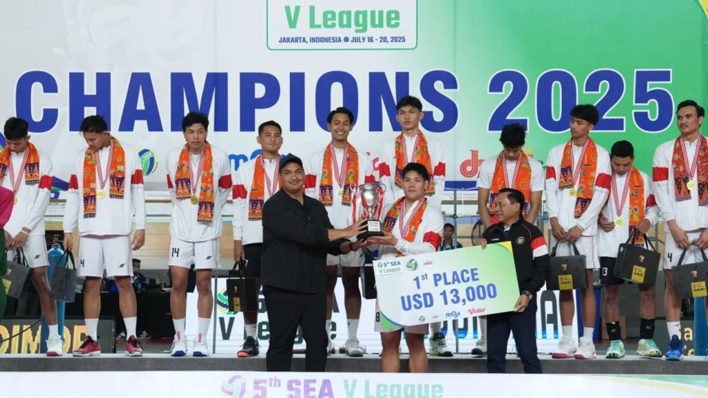 Timnas Voli Putra Indonesia Raih Kemenangan Dramatis di SEA V League 2025
