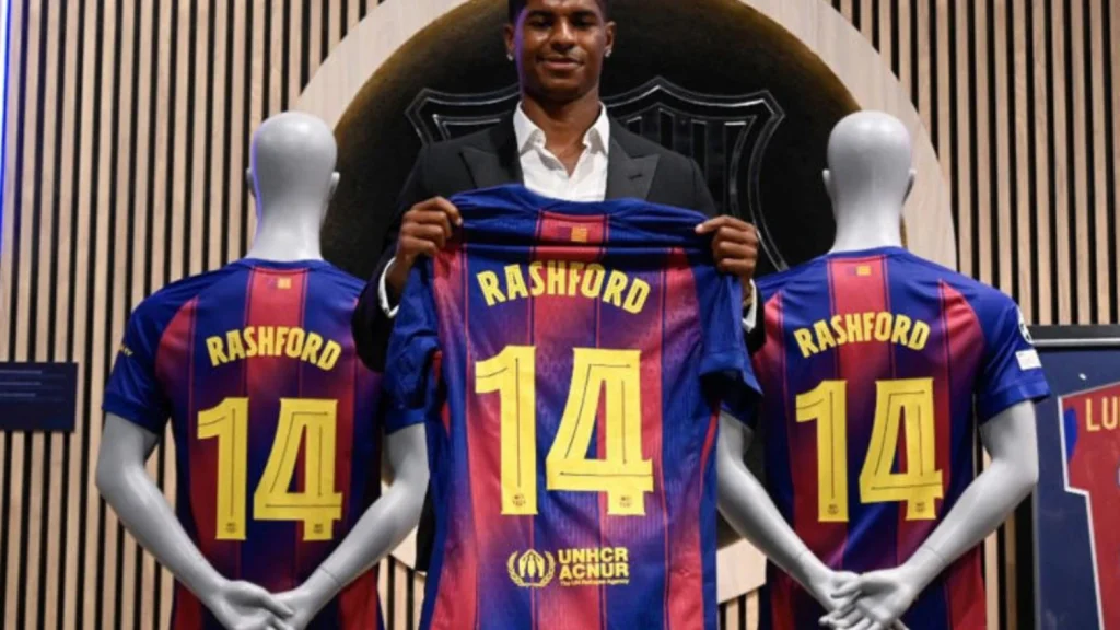 Marcus Rashford Resmi Bergabung dengan FC Barcelona