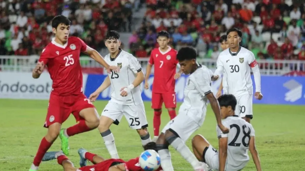 Timnas Indonesia U-17 Raih Hasil Imbang Dramatis Melawan Tajikistan U-17