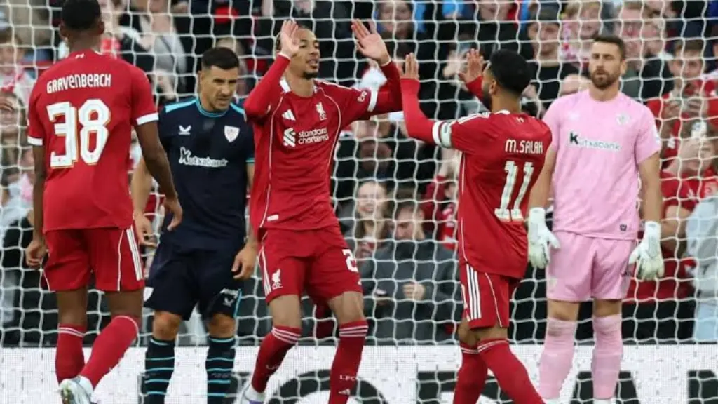 Liverpool Kembali Menang atas Athletic Club di Laga Uji Coba